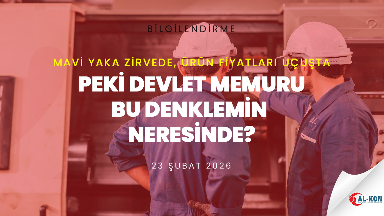 Mavi Yaka Zirvede, Ürün Fiyatları Uçuşta: Peki Devlet Memuru Bu Denklemin Neresinde?
